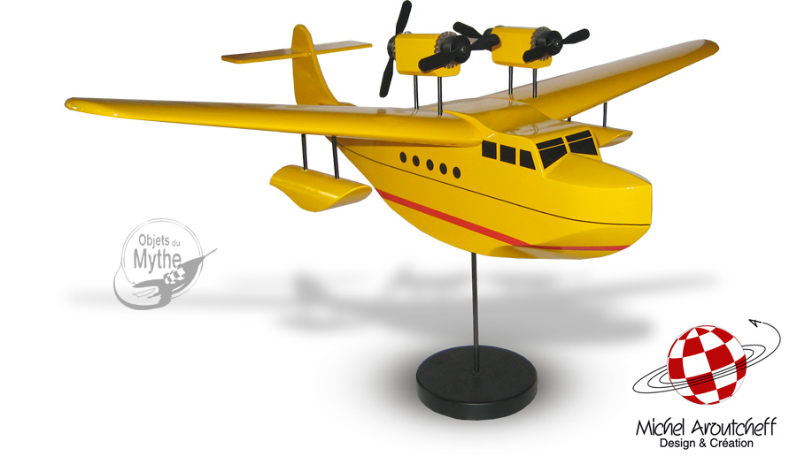 Hydravion Bimoteur GM Tintin Aroutcheff expertise collection cote prix moulinsart