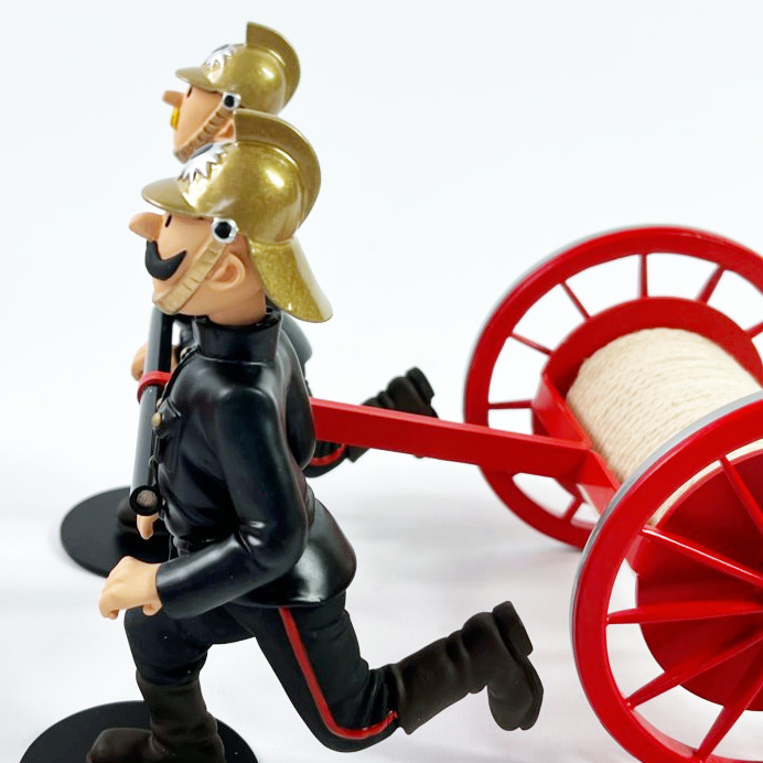 Pompiers à bras aroutcheff tintin moulinsart collection cote estimation expertise
