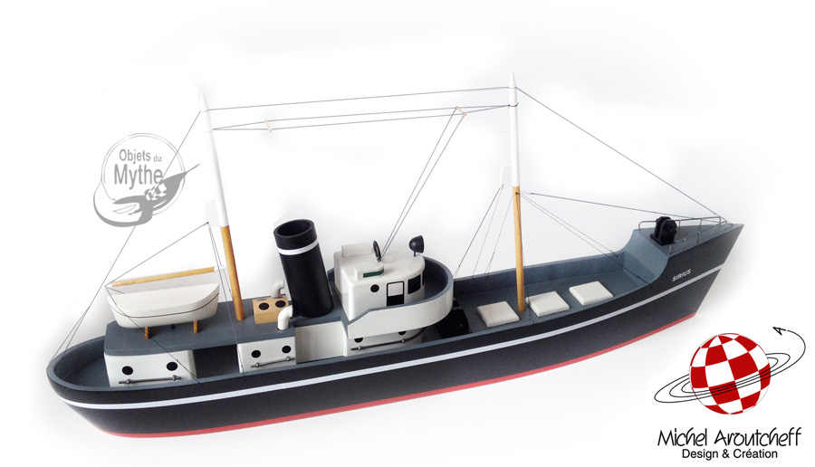 sirius aroutcheff tintin chalutier hergé cote prix estimation objets du mythe